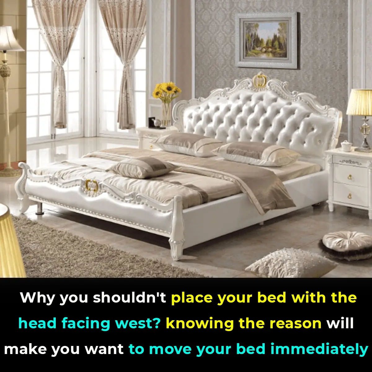 Why You Shouldn't Place Your Bed with the Head Facing West: Feng Shui Insights