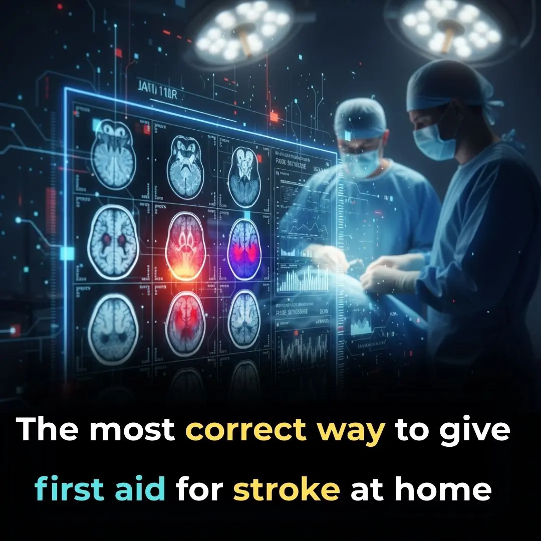 The most correct way to give first aid for stroke at home
