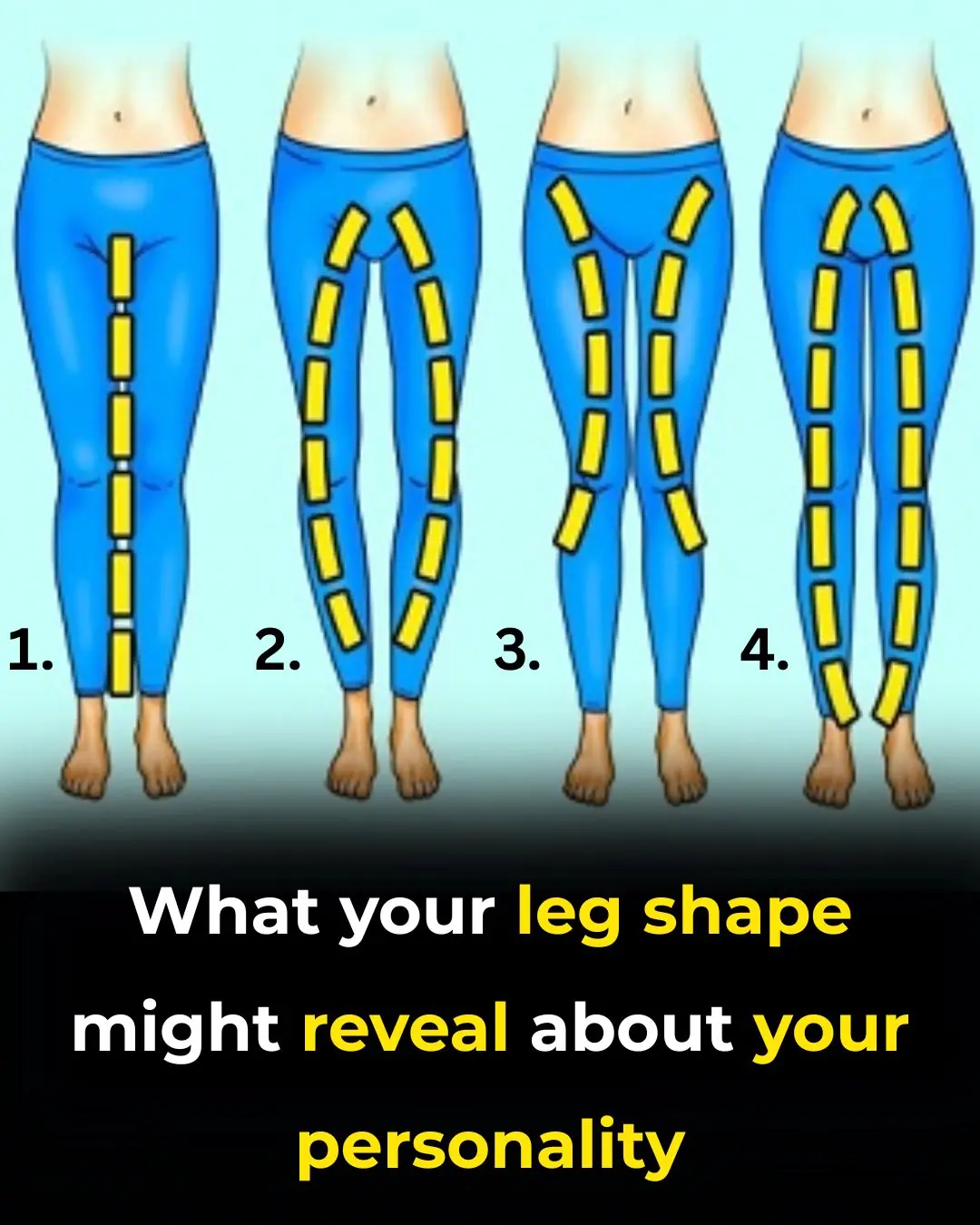 What the Shape of Your Legs Might Say About Your Personality