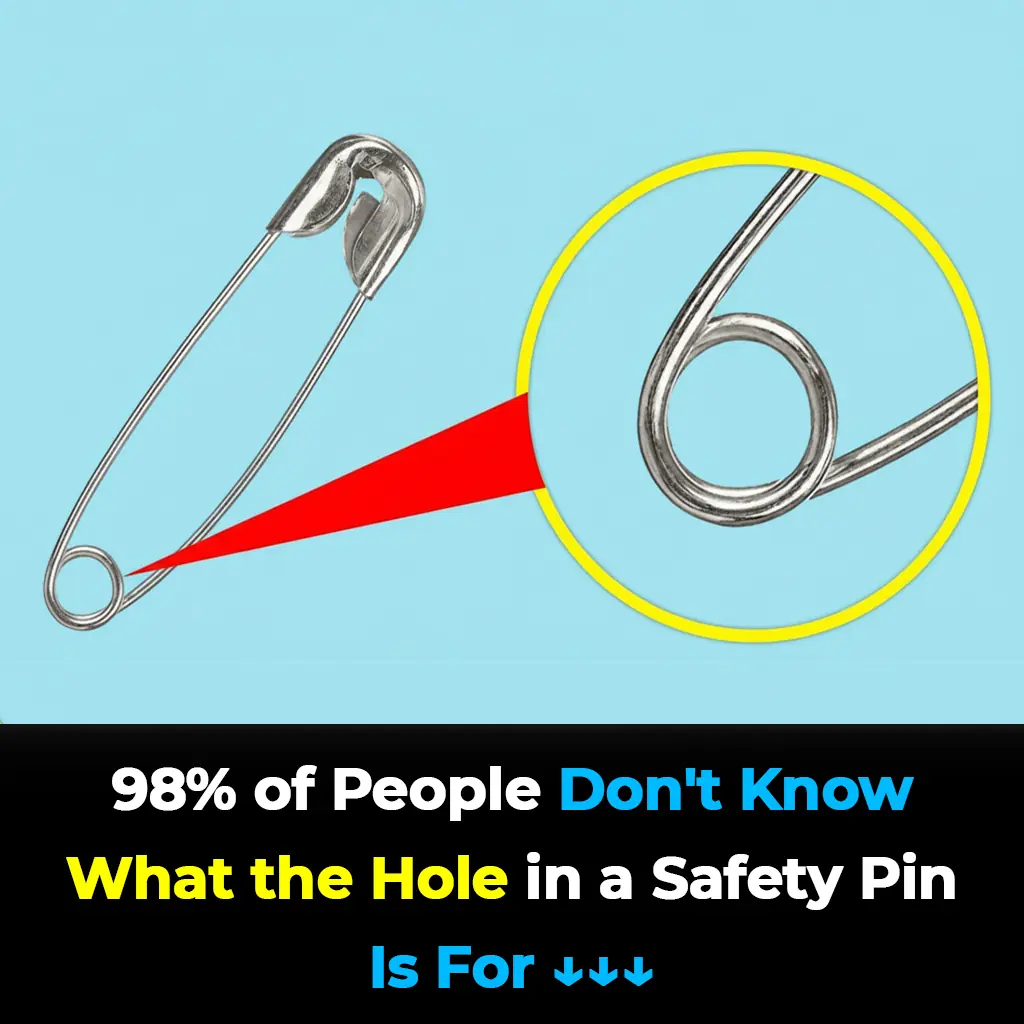 The Secret Use of the Tiny Hole in a Safety Pin Finally Revealed