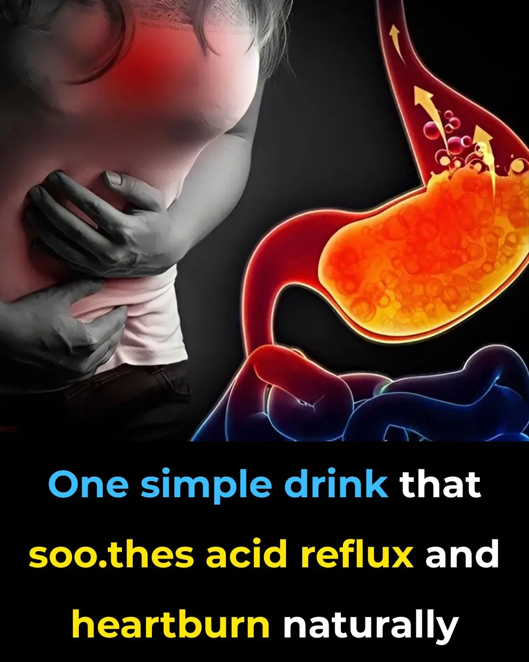 This drink helps reduce gastroesophageal reflux and heartburn effectively