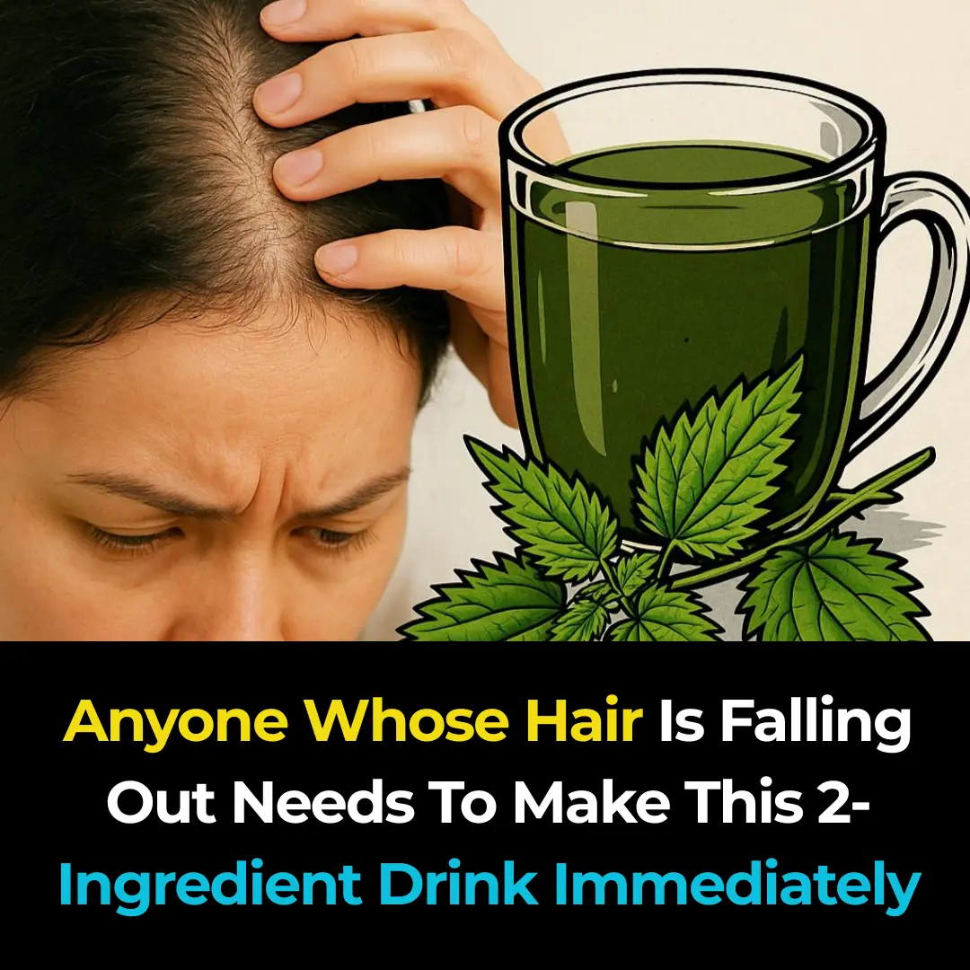 Anyone Whose Hair Is Falling Out Needs To Make This 2-Ingredient Drink Immediately