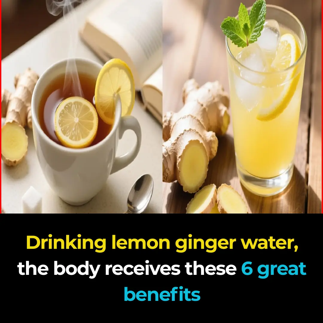 Drinking lemon ginger water provides these 6 amazing benefits for your body