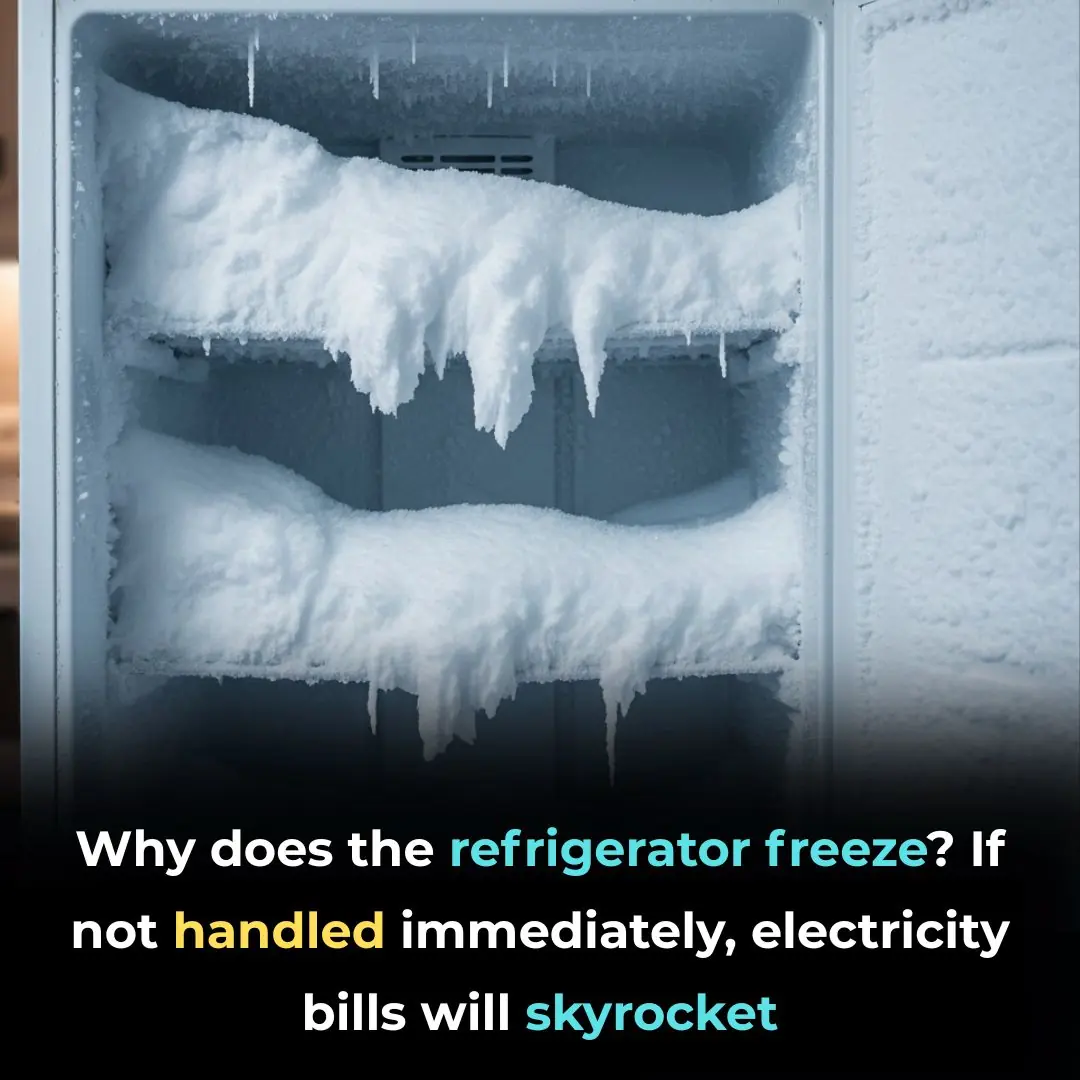 Why does the refrigerator freeze? If not handled immediately, electricity bills will skyrocket