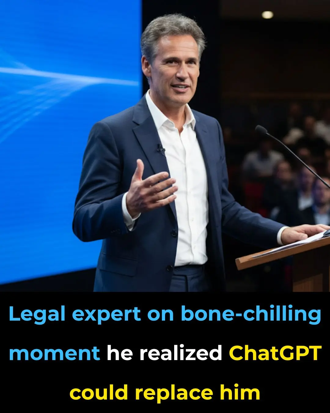 Legal expert on bone-chilling moment he realized ChatGPT could replace him