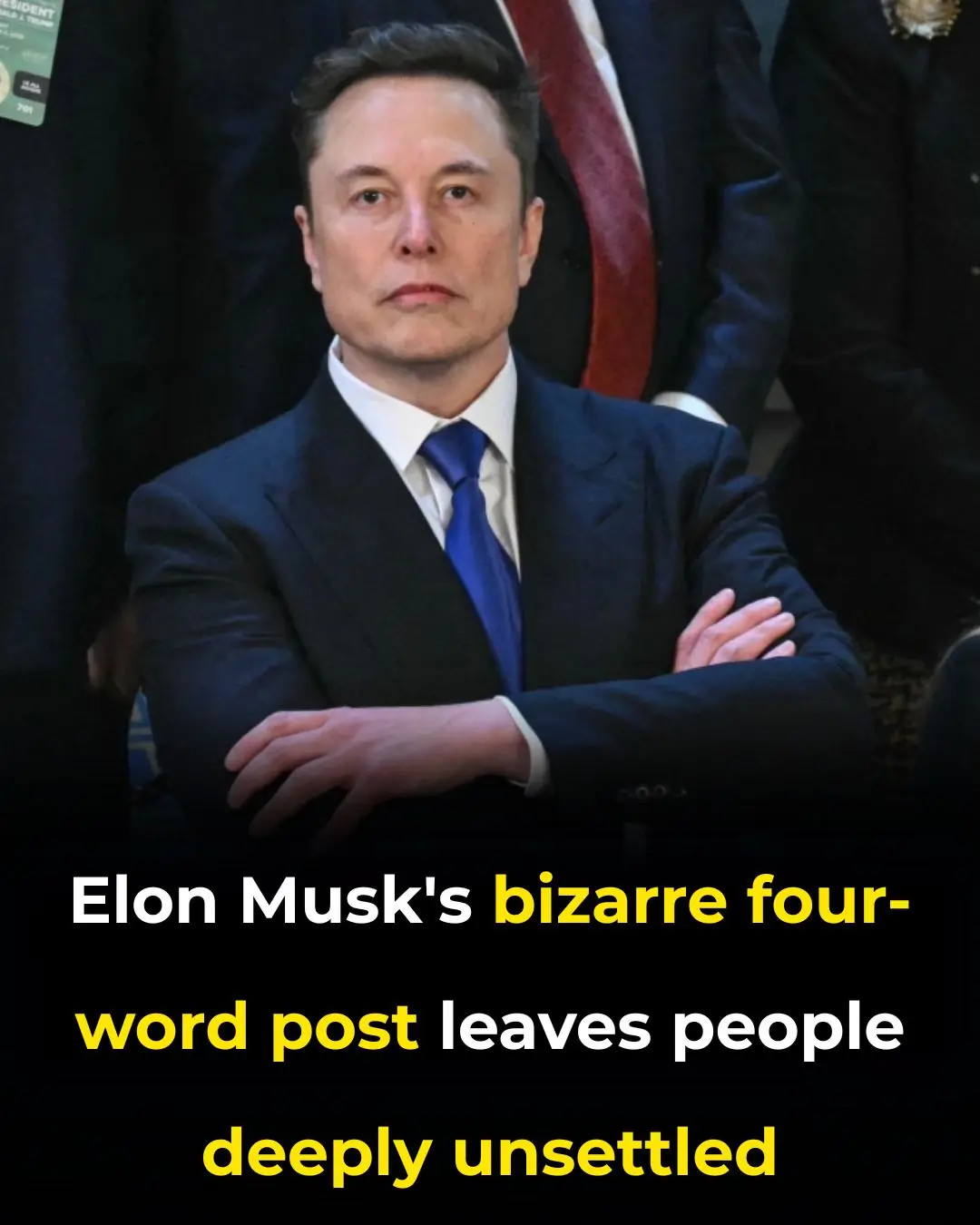 Elon Musk's bizarre four-word post leaves people deeply unsettled