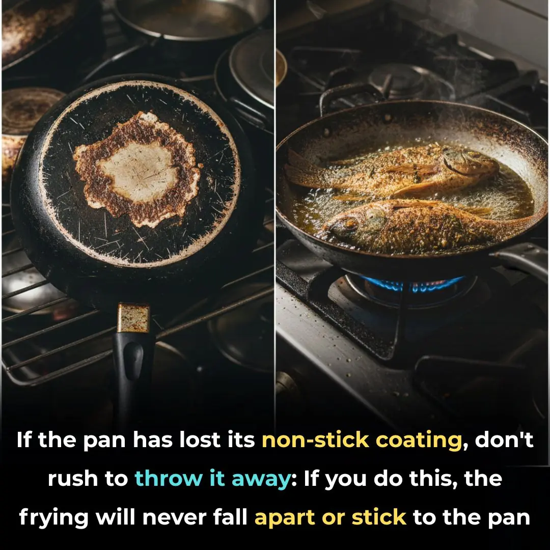 When Your Non-Stick Pan Loses Its Coating, Don’t Throw It Away: Try This Method to Fry Without Food Sticking or Breaking