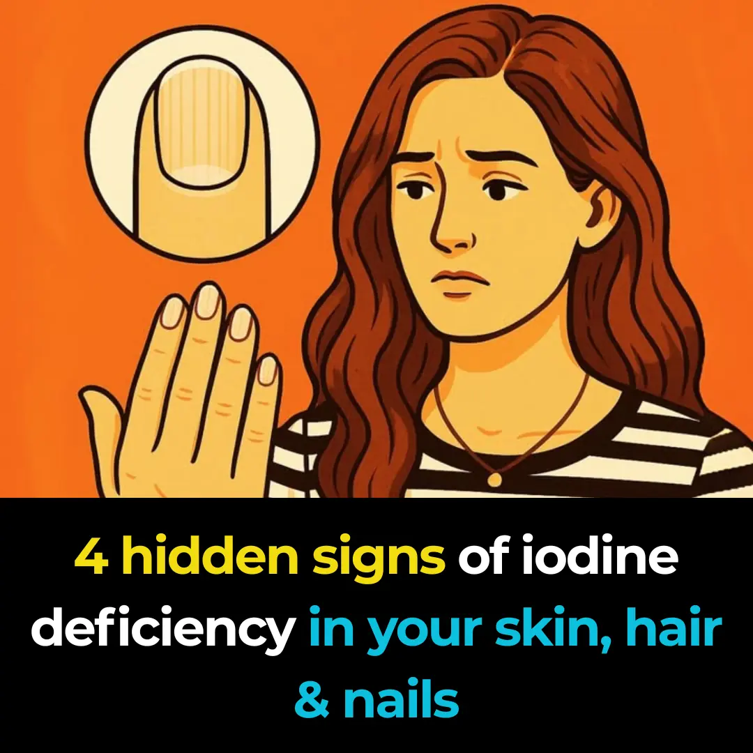 4 hidden signs of iodine deficiency in your skin, hair & nails