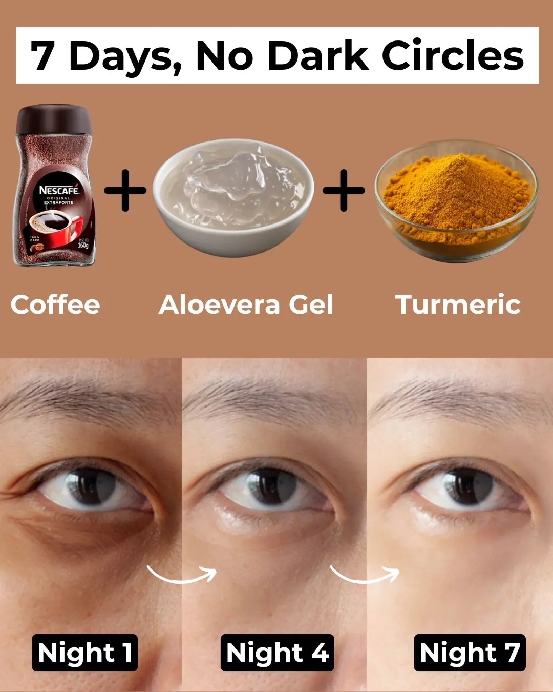 6 Coffee Eye Masks to Get Rid of Dark Circles | Under Eye Wrinkles | Eye bags & Puffy Eyes