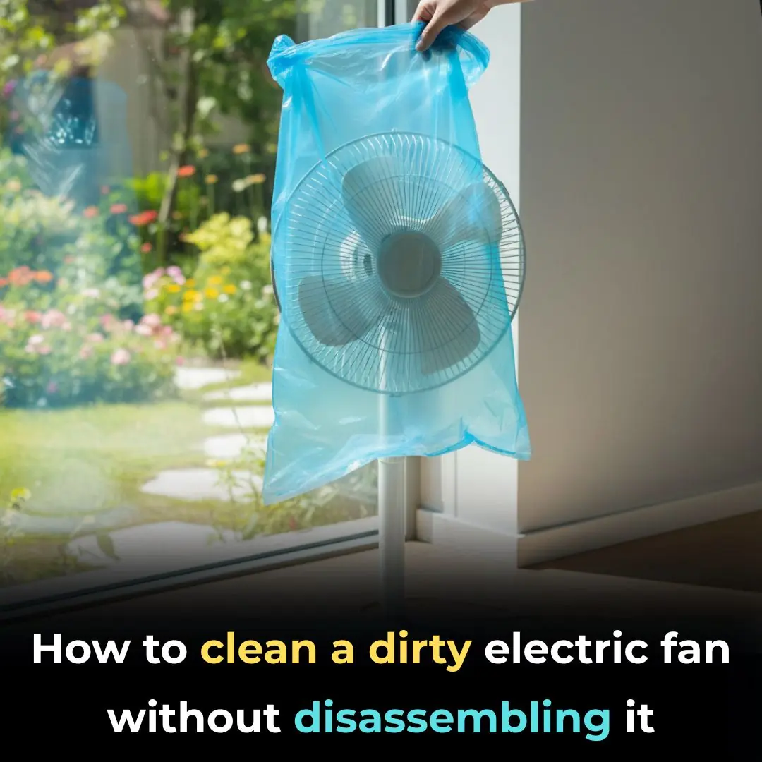 How To Clean a Fan Without Taking It Apart