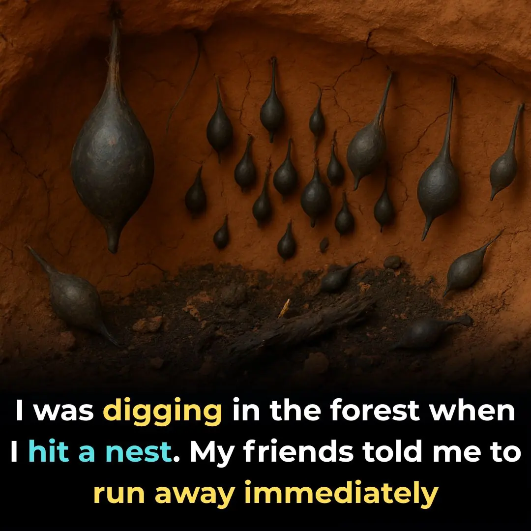 I Was Digging In The Forest When I Hit a Nest