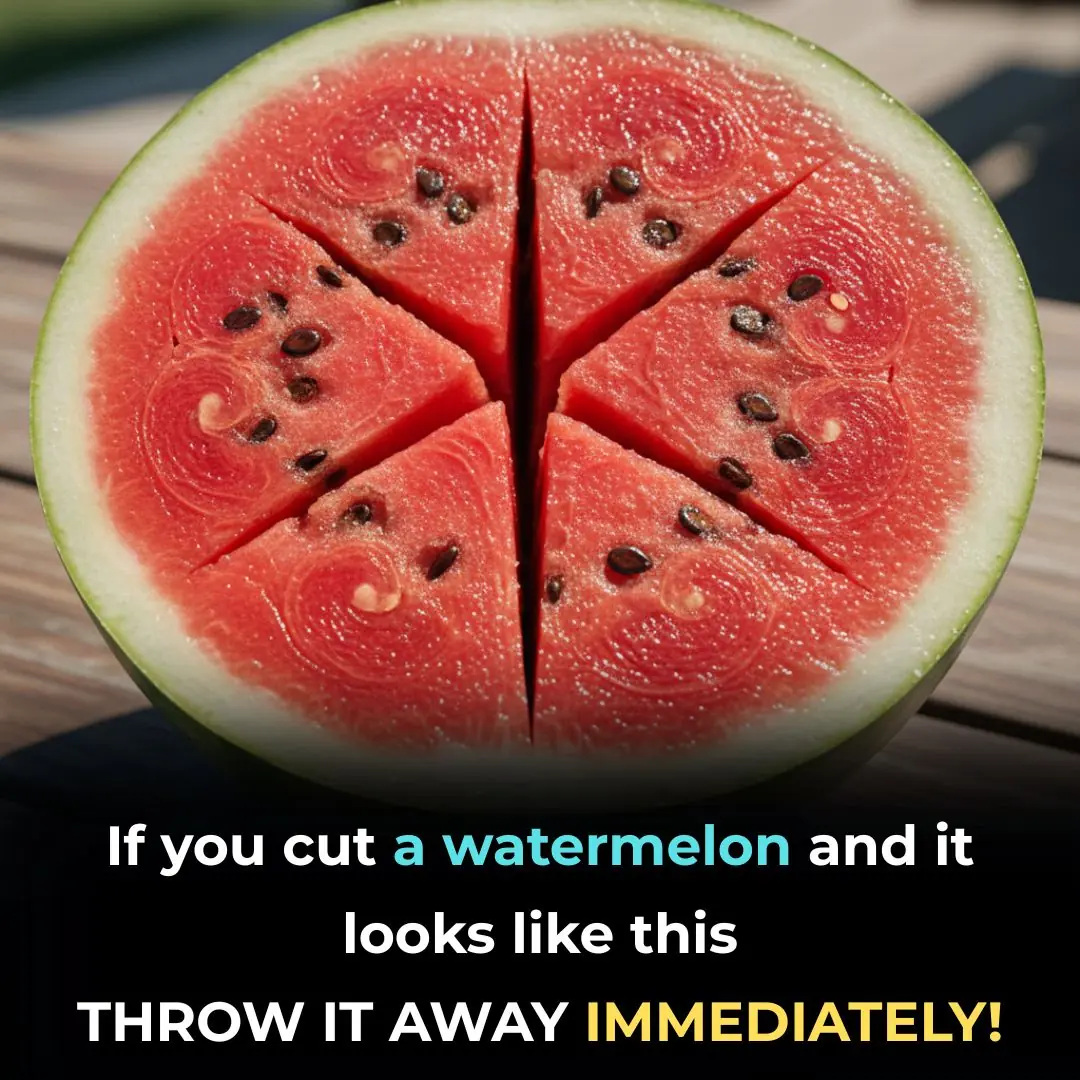Throw Watermelon Away Immediately If It Looks Like This