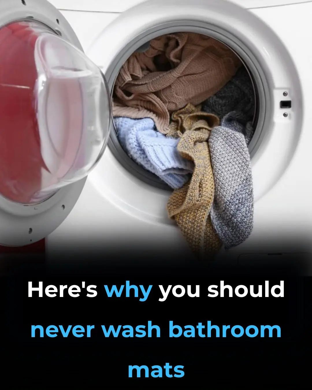 Why You Shouldn’t Be Washing Bath Mats in the Washer