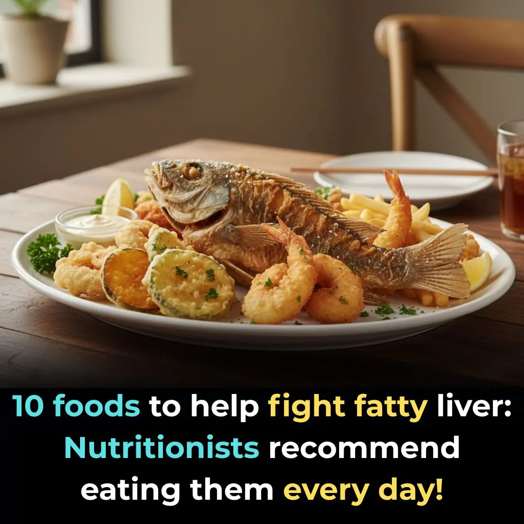 10 foods to help fight fatty liver: Nutritionists recommend eating them every day!