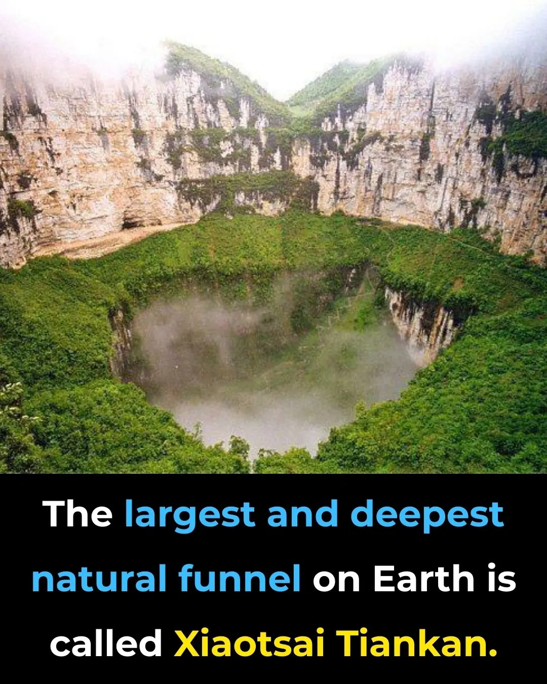 Descend Into the Heavenly Pit: Exploring Xiaozhai Tiankeng, the World’s Deepest Sinkhole