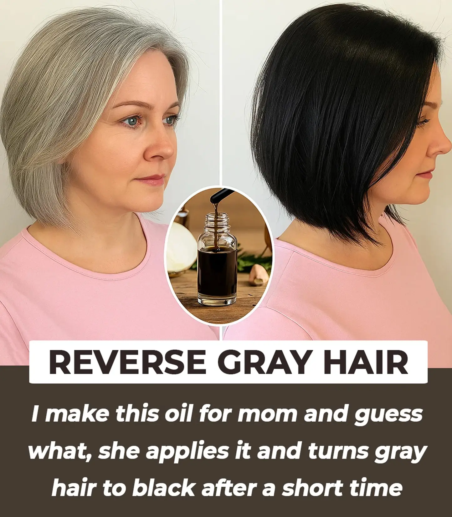 Reverse Premature Grey Naturally with This Easy Homemade Hair Oil