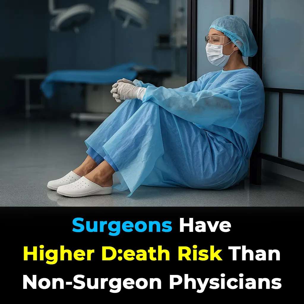 Surgeons Face the Highest Mortality Risk Compared to Other Physicians, Study Finds