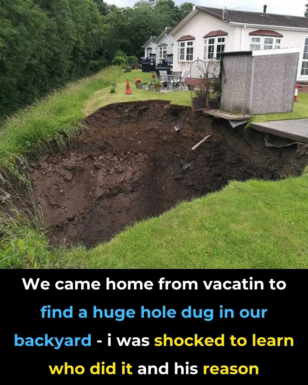 Homeowner Resumes Backyard Treasure Hunt