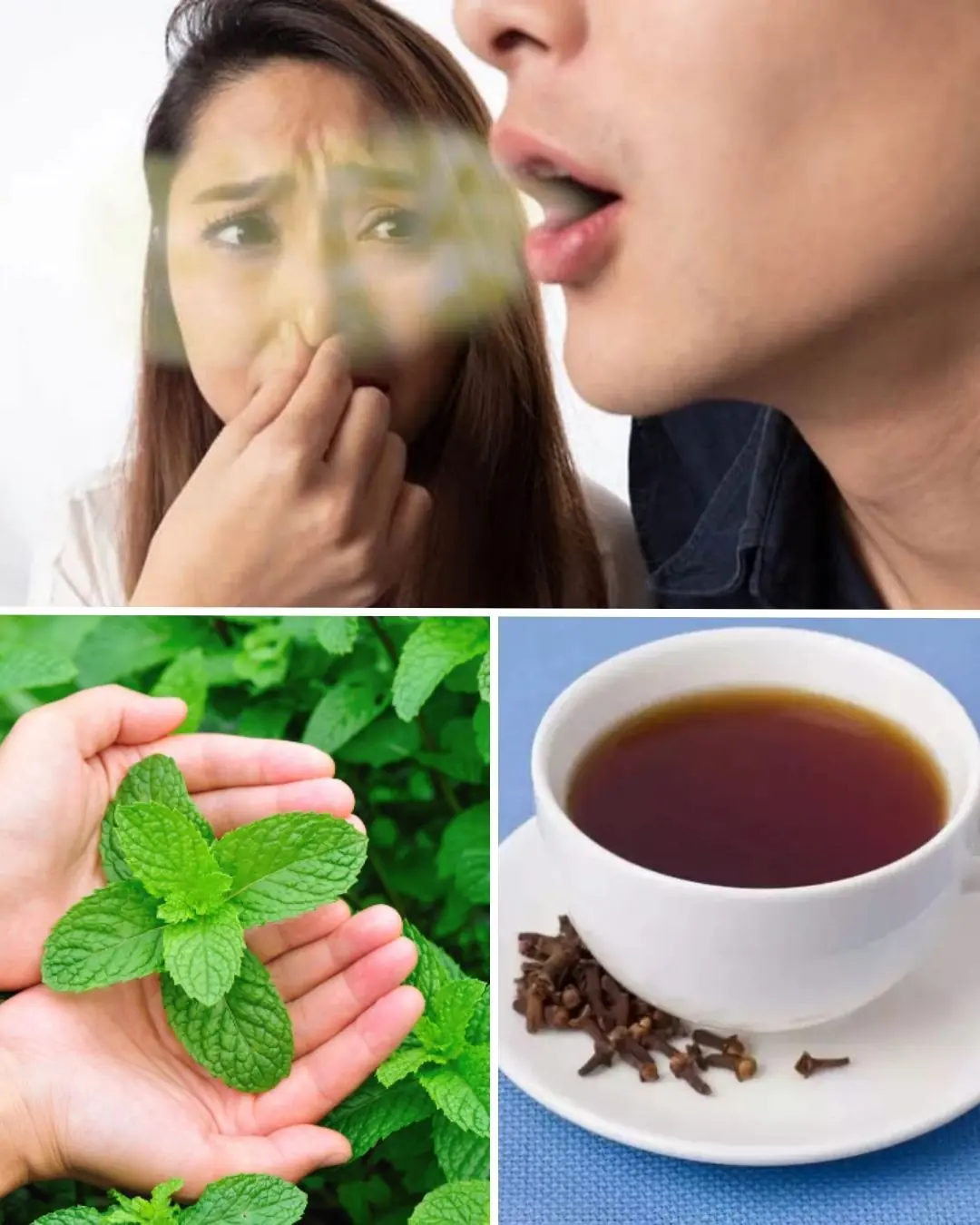 Say Goodbye to Bad Breath With Just 2 Natural Ingredients: DIY Clove & Peppermint Mouthwash