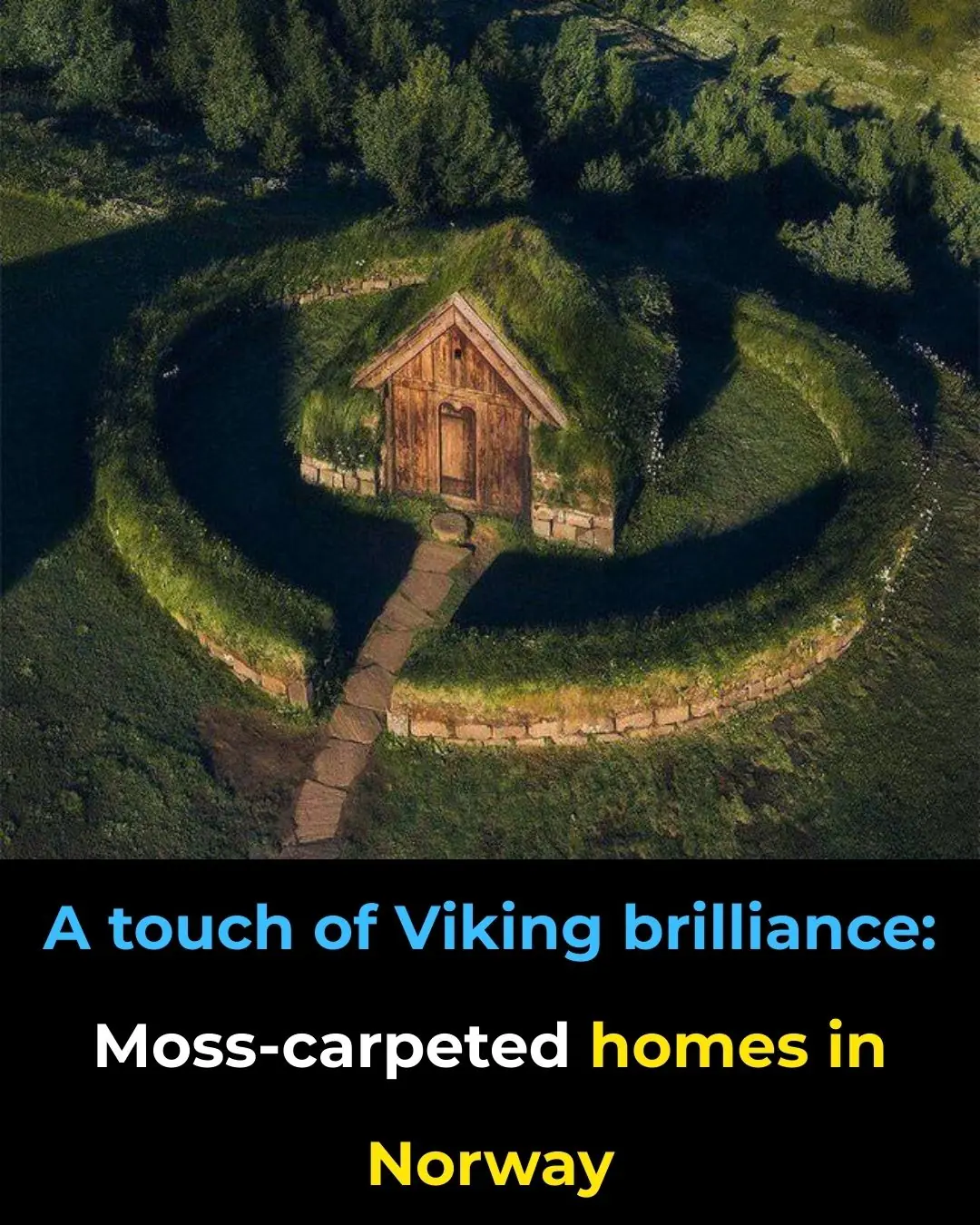 A Touch of Viking Brilliance: Moss-Carpeted Homes in Norway