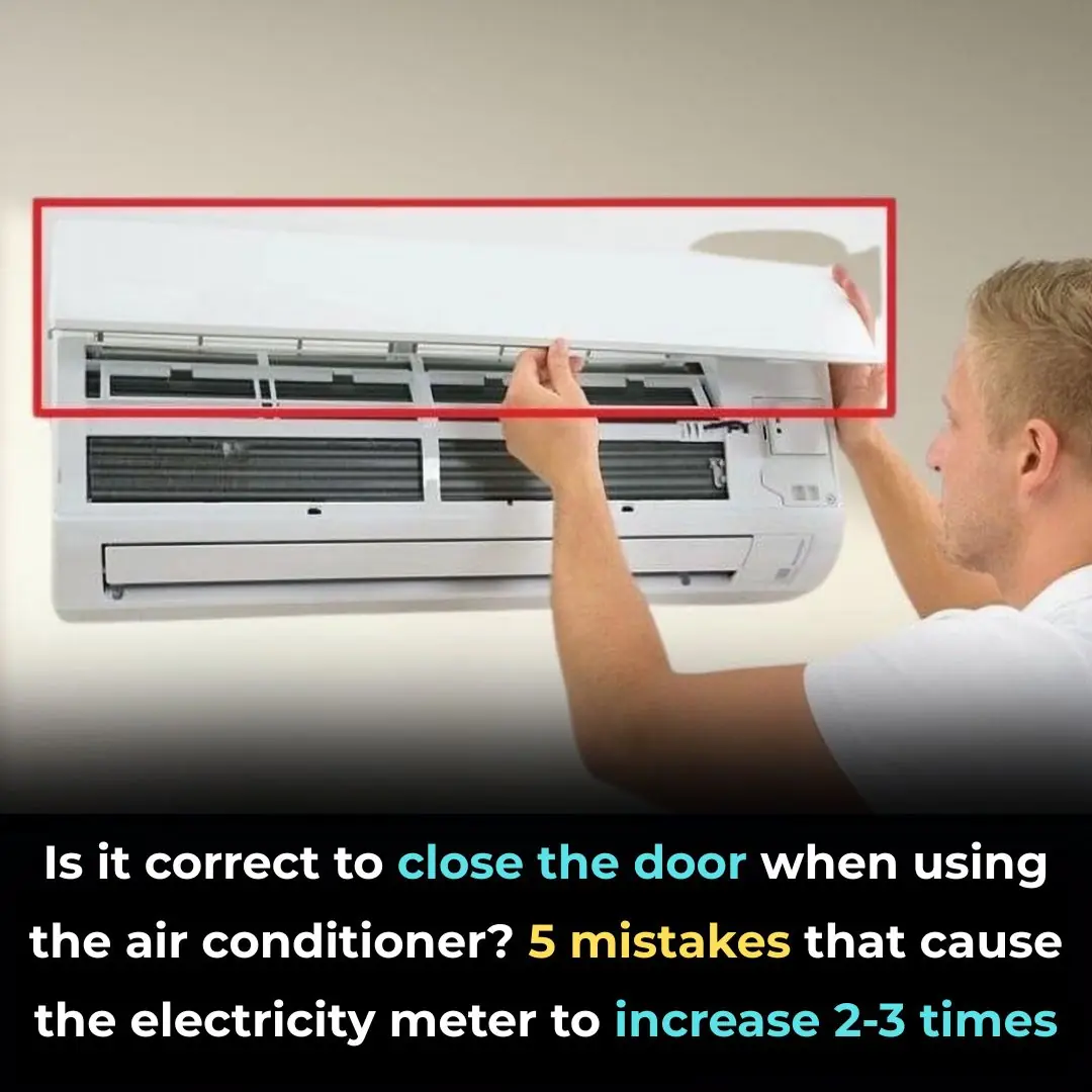 Is Keeping Doors Closed While Using Air Conditioning Really Correct?