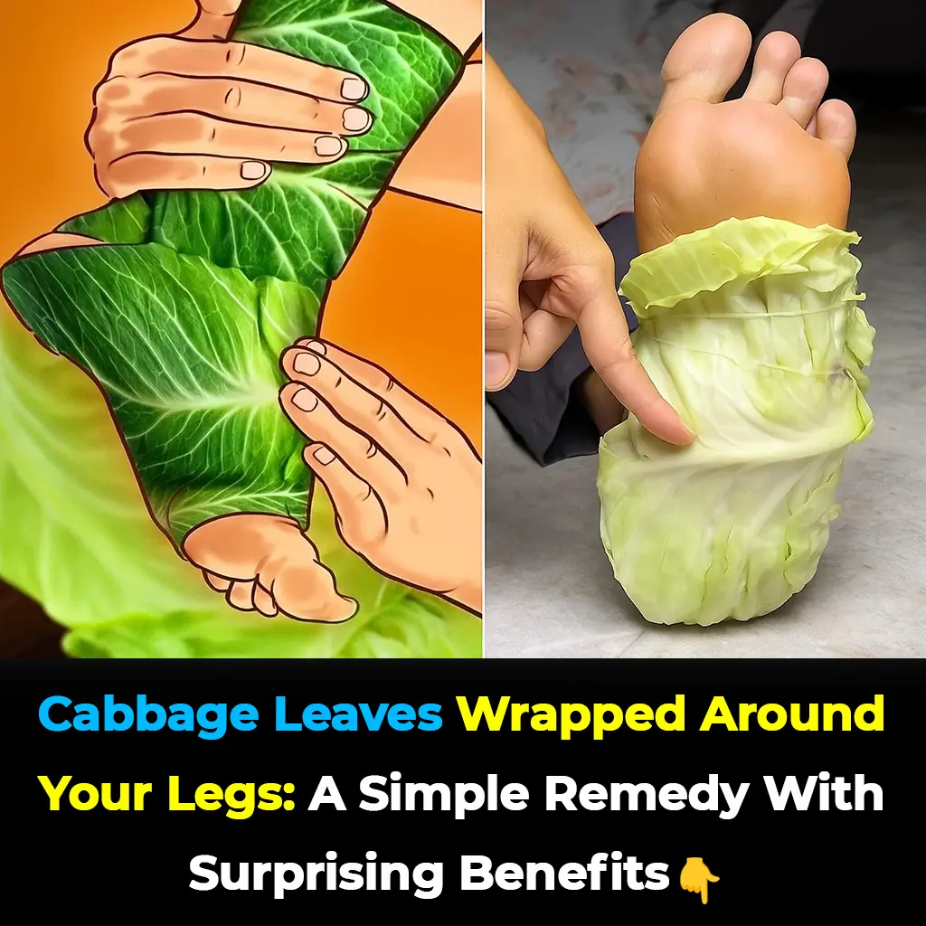 Cabbage Leaves Wrapped Around Your Legs: A Simple Remedy With Surprising Benefits
