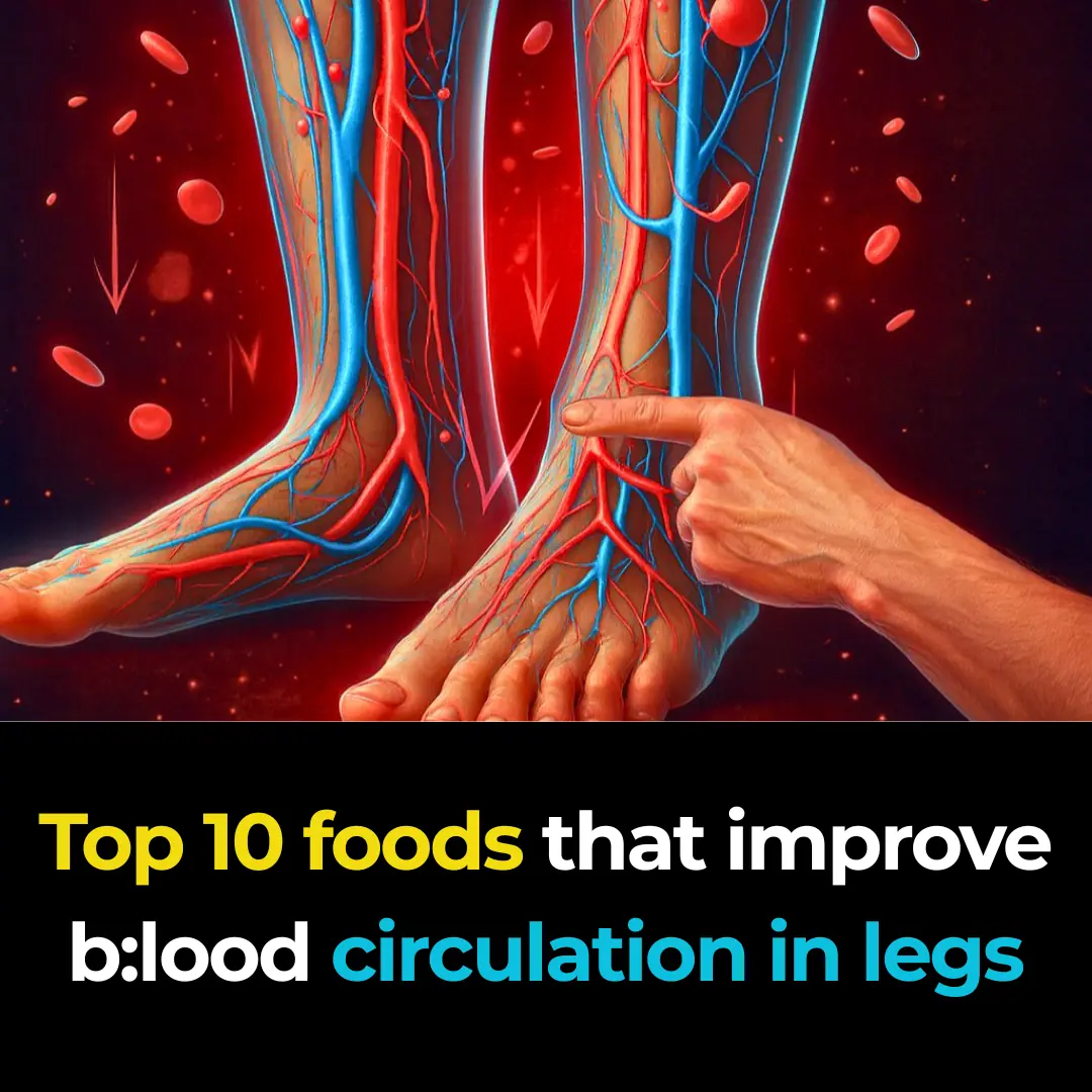 Top 10 foods that improve blo:od circulation in legs