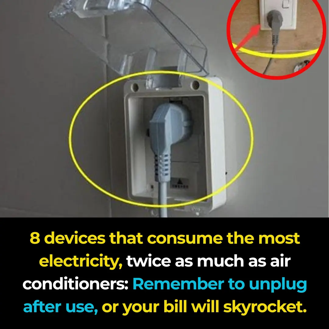 The 8 most power-hungry devices, consuming twice as much as an air conditioner: Remember to unplug them after use, or your bill will skyrocket.