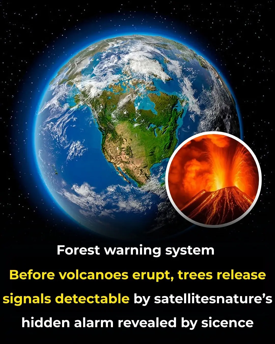 Trees Can Warn Us Before Volcanoes Erupt, Scientists Reveal