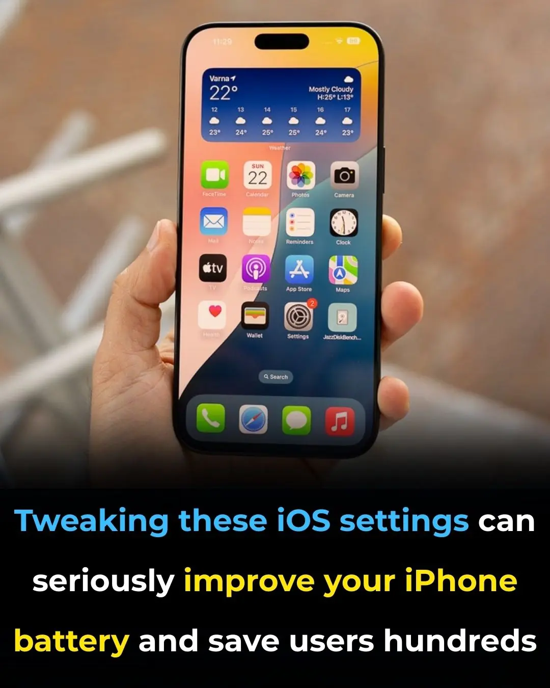 Tweaking these iOS settings can seriously improve your iPhone battery and save users hundreds