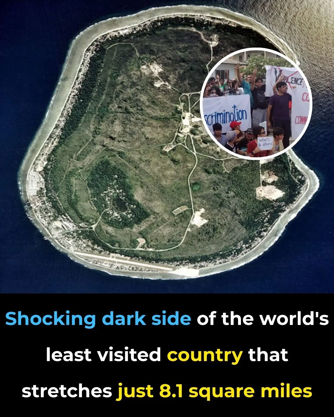 Shocking dark side of the world's least visited country that stretches just 8.1 square miles