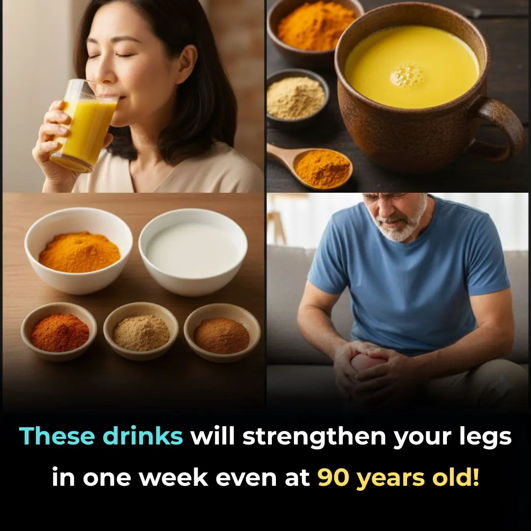 Your Legs Weaken First! Drink These 3 Powerful Drinks to Strengthen Them | Senior Health Tips