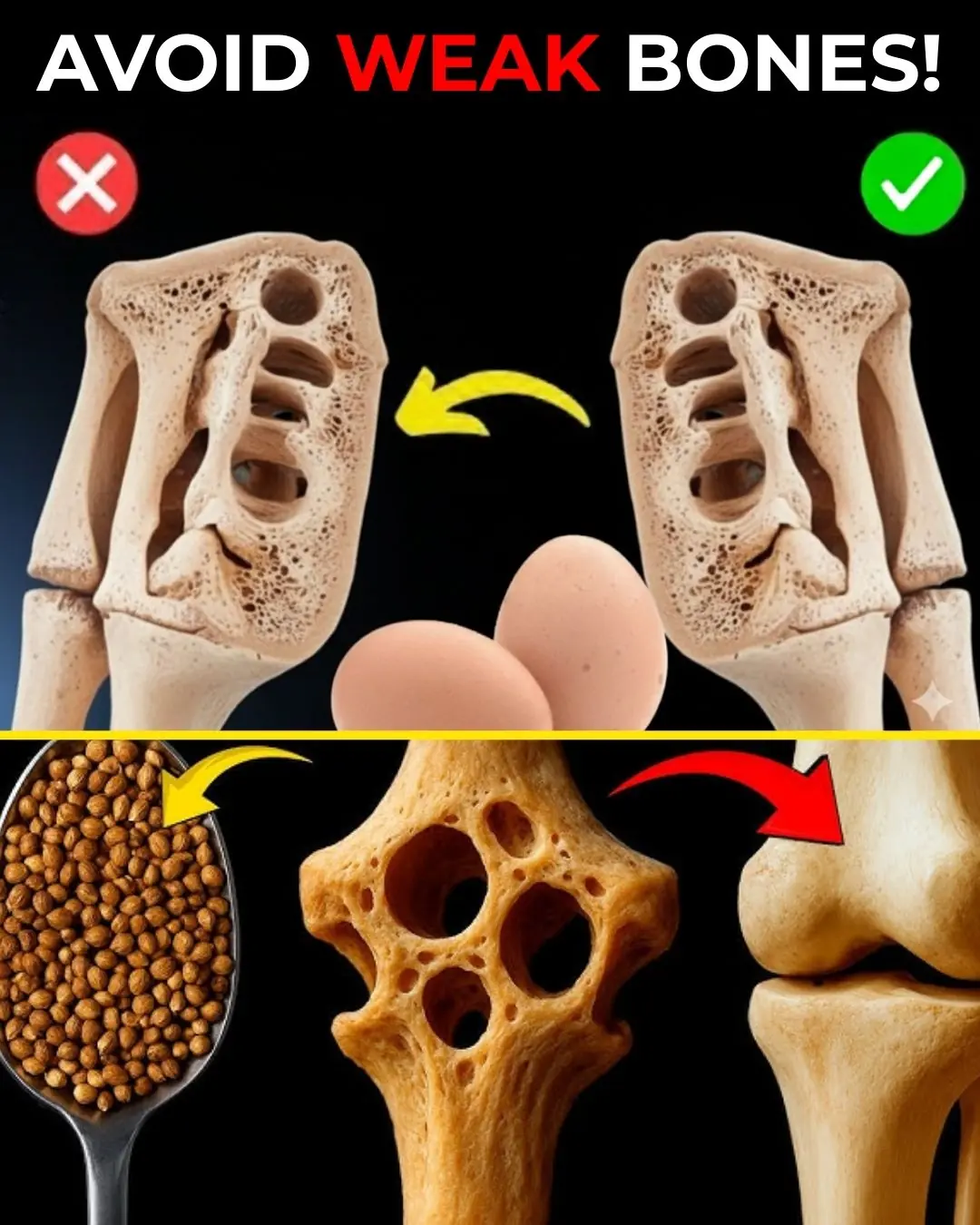 OSTEOPOROSIS Warning: 16 #1 Foods that Improve Your Weak Bones (How to Consume Them)