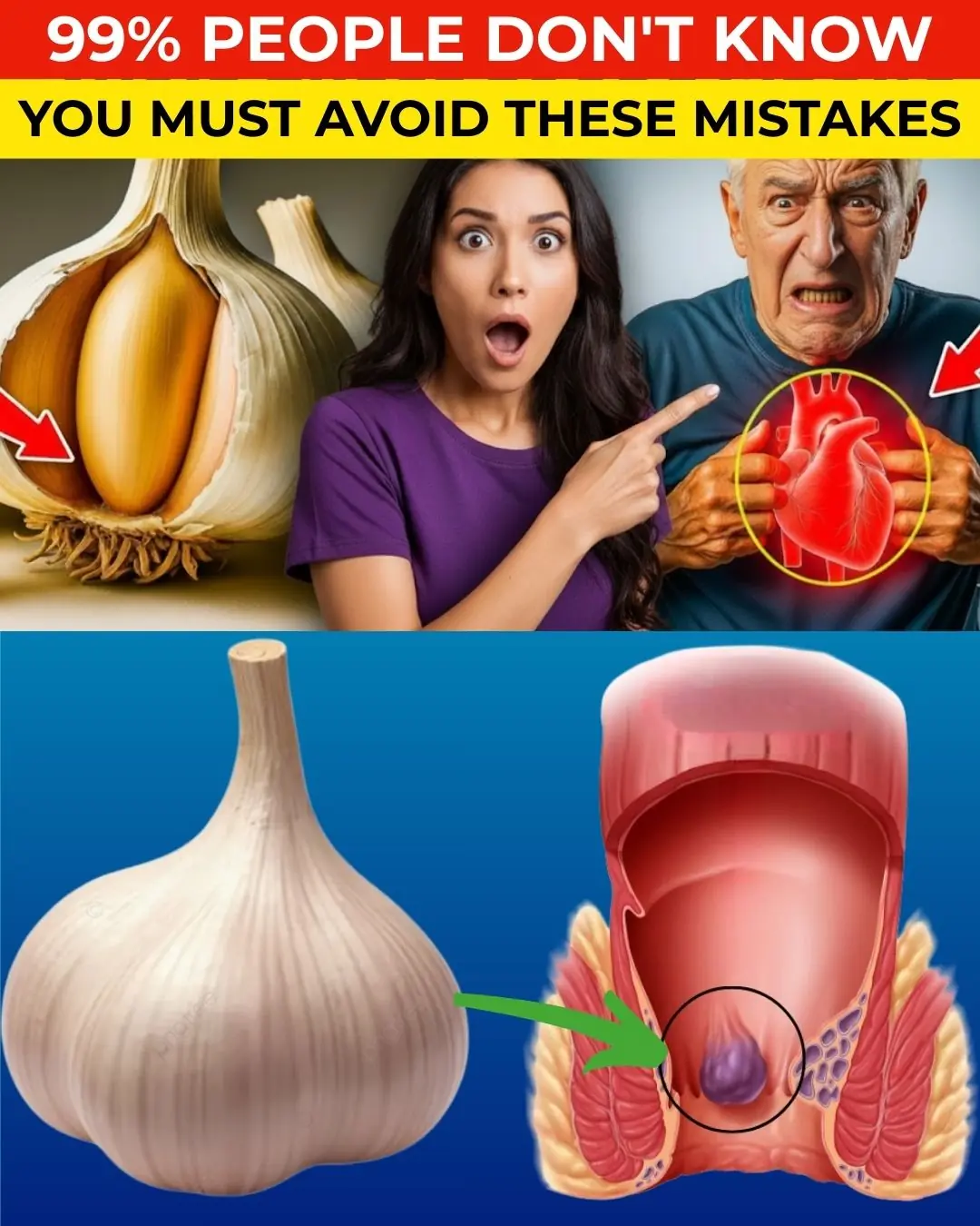 Eat Garlic, But Never Make This Fatal Mistake (Only 1% Know the Dangers of Garlic)