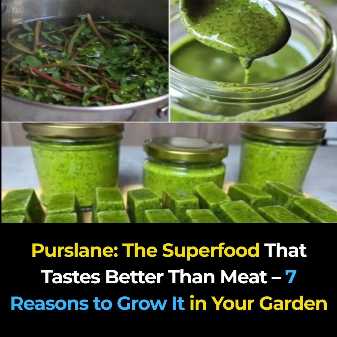 Purslane: The Superfood That Tastes Better Than Meat – 7 Reasons to Grow It in Your Garden