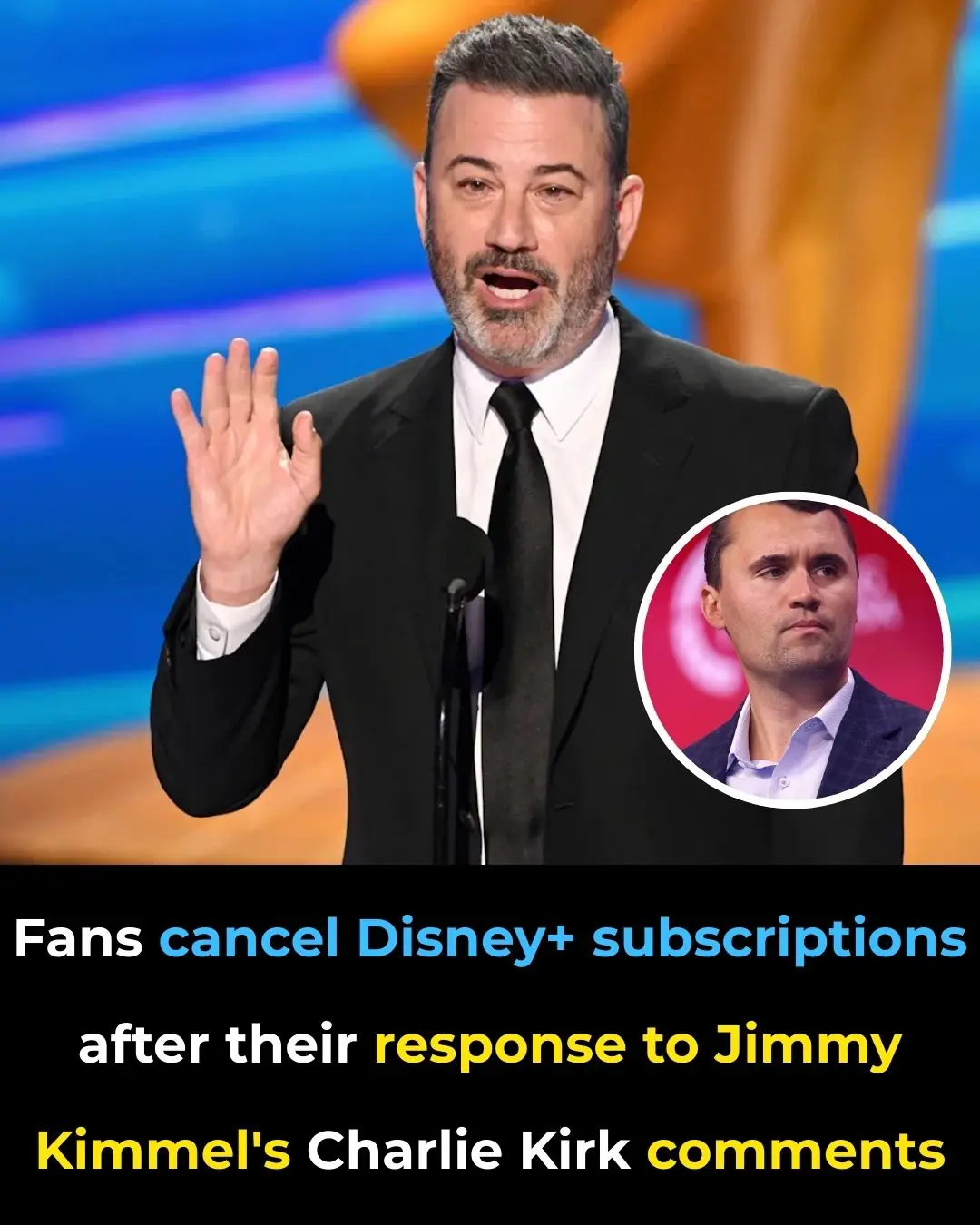 Fans cancel Disney+ subscriptions after their response to Jimmy Kimmel's Charlie Kirk comments