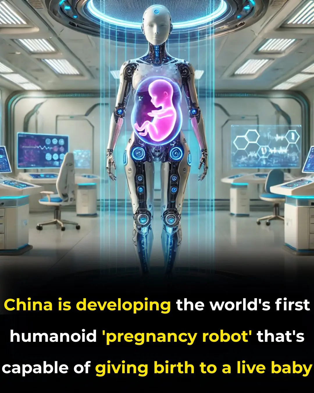 China’s “Pregnancy Robot” Claims Spark Debate — But Experts Say It’s More Myth Than Reality