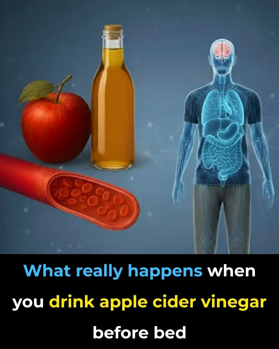 The surprising benefits of drinking apple cider vinegar before bed