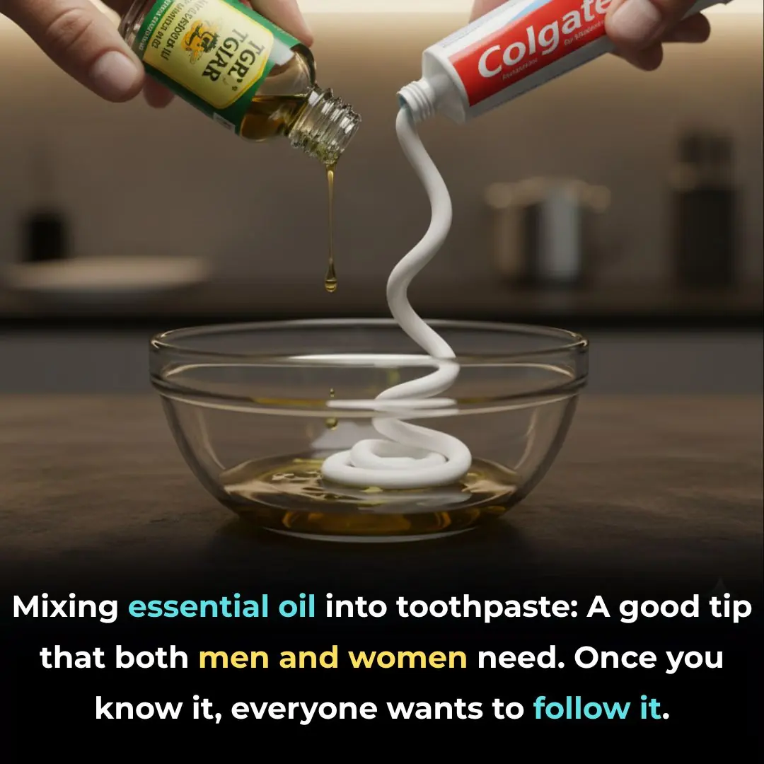 Mixing Essential Balm with Toothpaste: A Handy Tip Everyone Should Know, Both Men and Women Will Want to Follow Once They Discover It