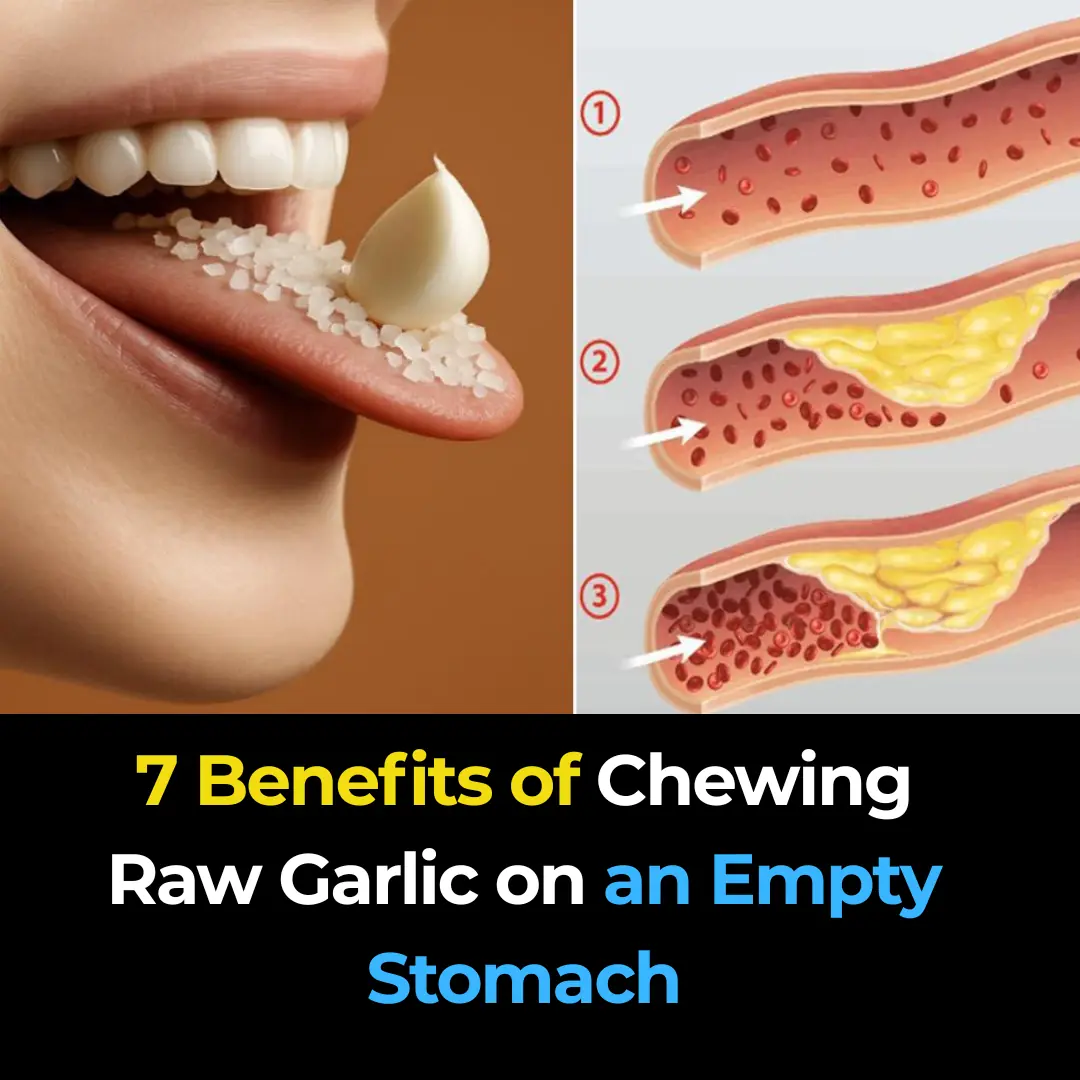 7 Benefits of Chewing Raw Garlic on an Empty Stomach