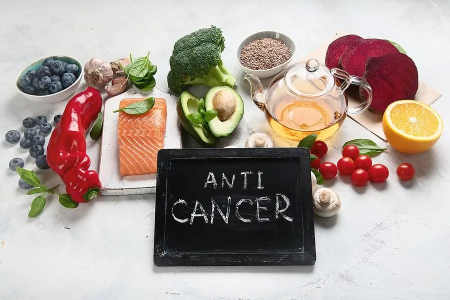 Which fruit prevents cancer cells from growing rapidly?