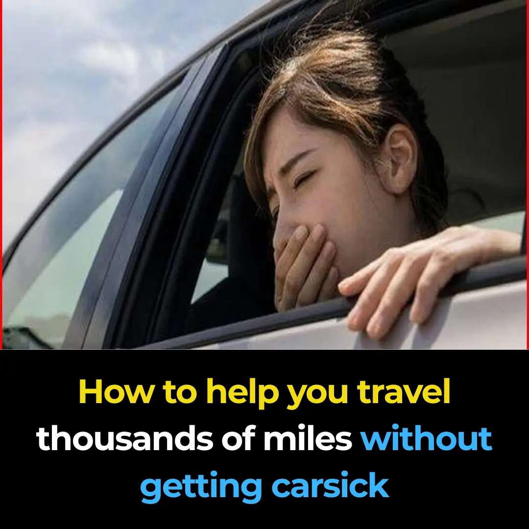 How to help you travel thousands of miles without getting motion sickness.