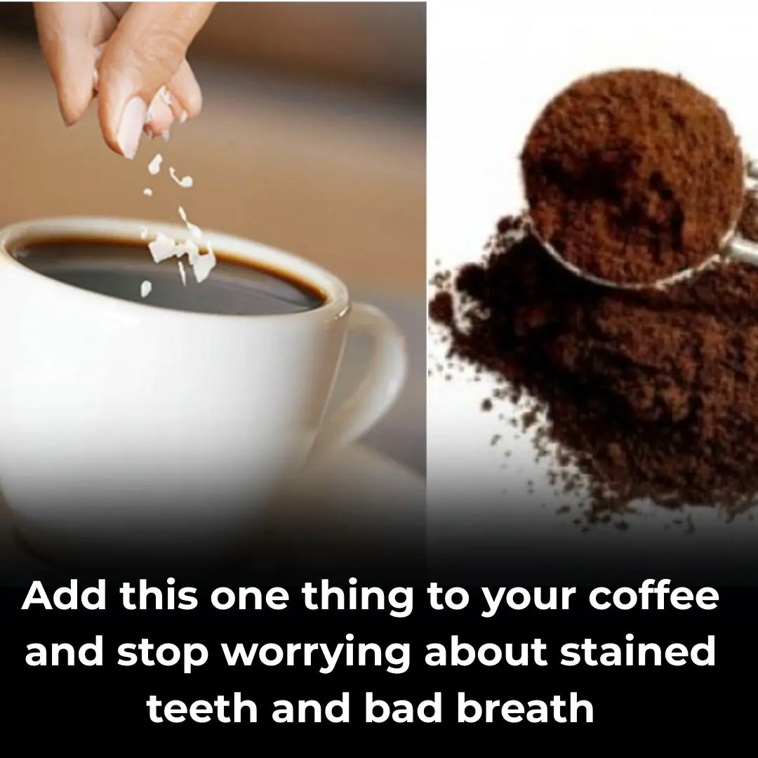 Why does drinking coffee cause tooth staining and bad breath