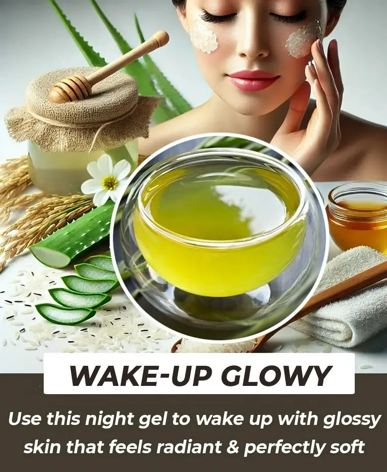 Revitalize your skin with this rice gel