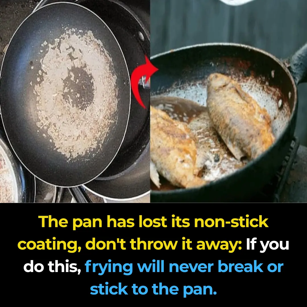 When your pan loses all its non-stick coating, don’t throw it away just yet: Do this and your frying will never stick or fall apart again