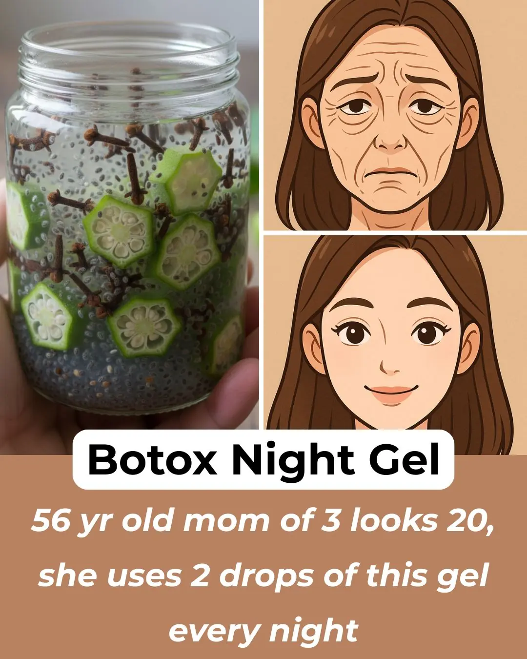 Homemade Okra Face Gel – Collagen Gel for Glowing Skin