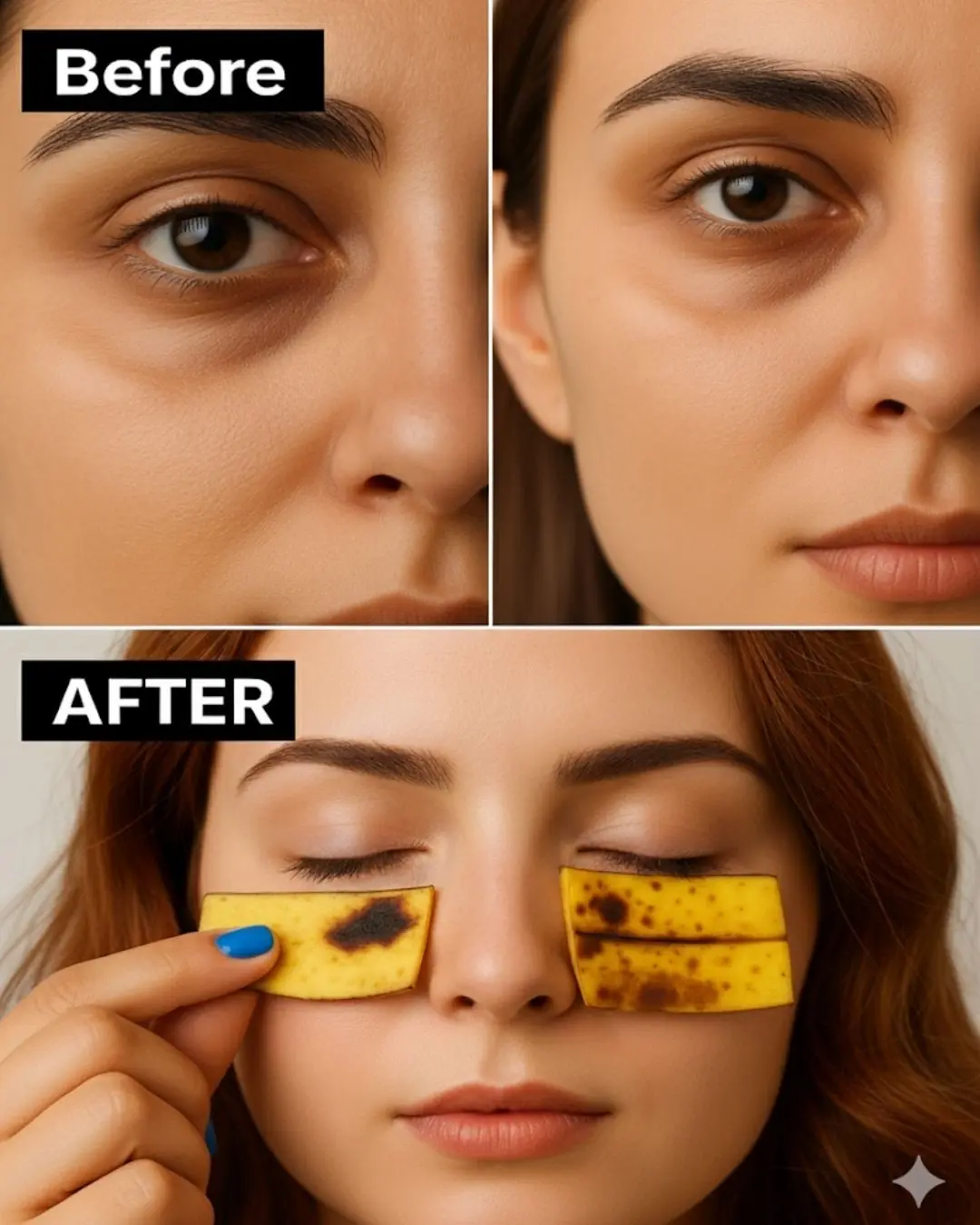I Put Banana Peel Under My Eyes for 7 Days—Here’s What Actually Happened
