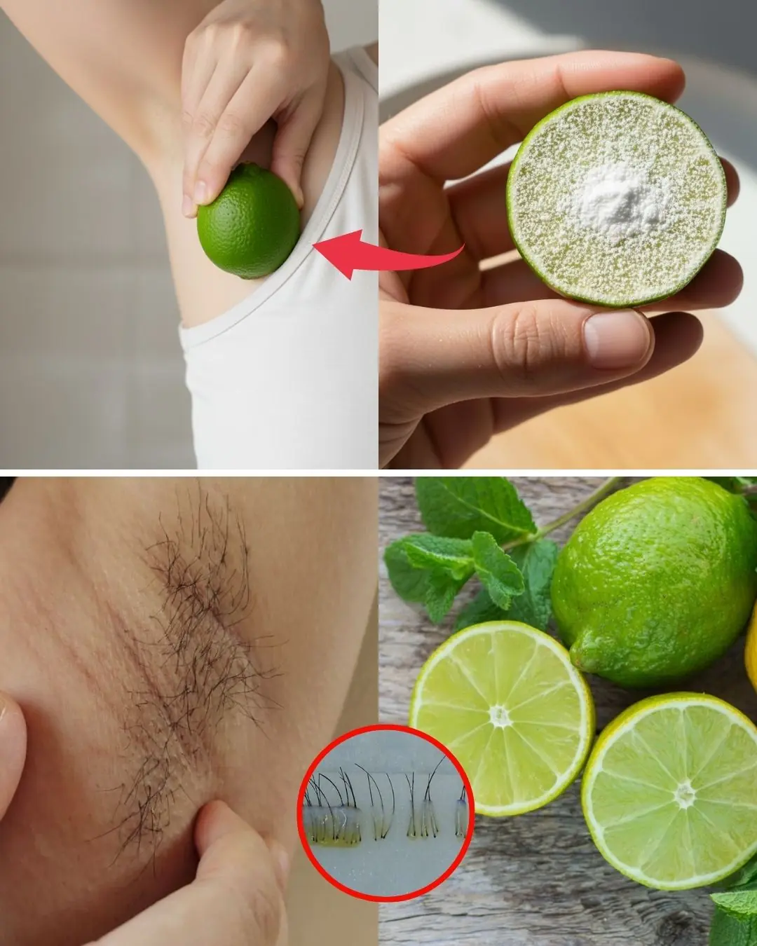 Zap Unwanted Hair with Lemon and Toothpaste Magic