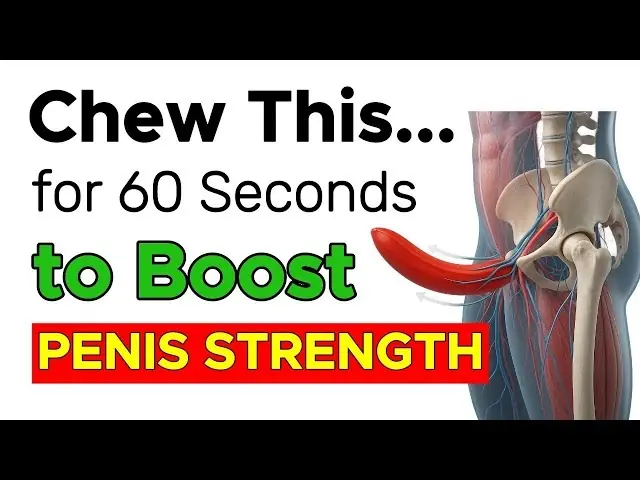 Men Over 60: Chew This for 60 Seconds to Boost Energy & Confidence