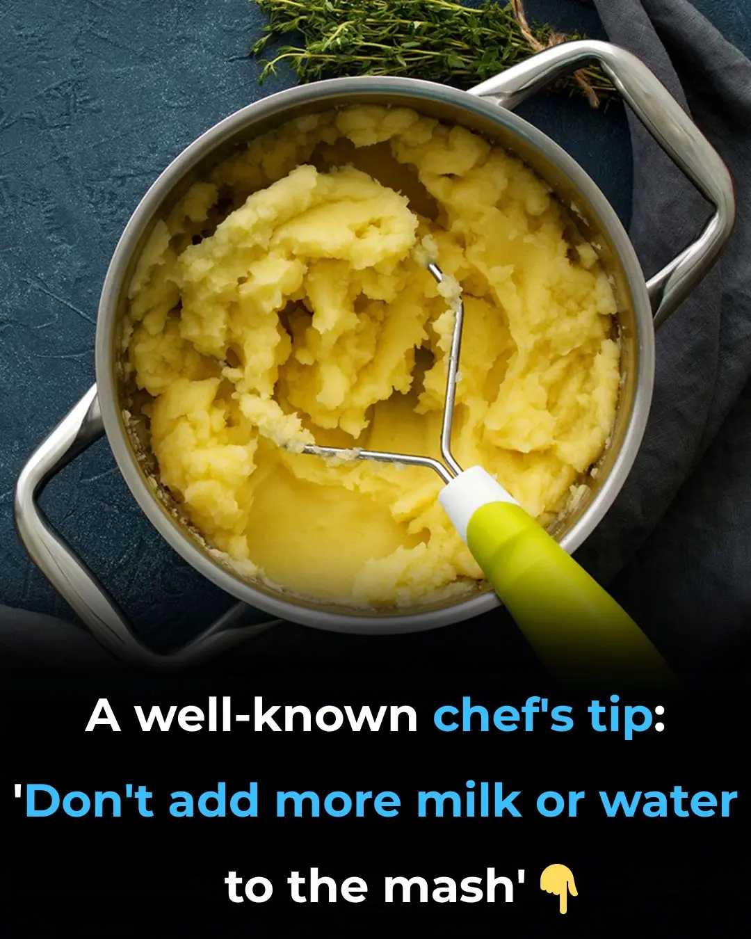 Secret to Creamy Gourmet Mashed Potatoes